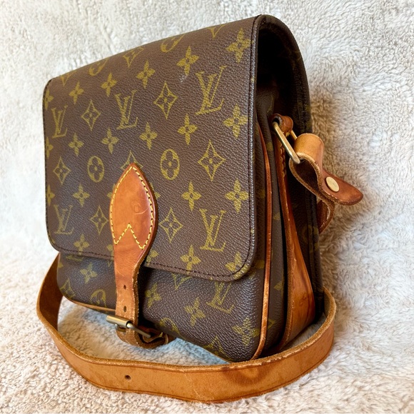Louis Vuitton Vintage Cartouchiere MM Monogram Crossbody - Picture 5 of 17